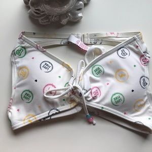 Pink Victoria’s Secret swimming top